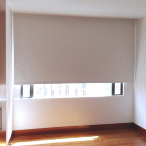 Comaldec Cortinas Persianas Enrollables Blackout Blanco