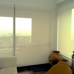 Comaldec Cortinas Persianas Enrollables Blackout Blanco (3)